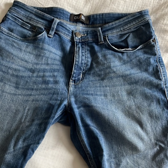 Du/er stretch denim shorts- L2X Slim - Picture 2 of 2